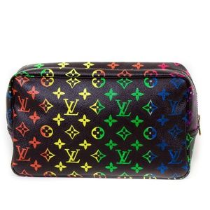 RAINBOW Louis Vuitton Tolietry Trousse 28